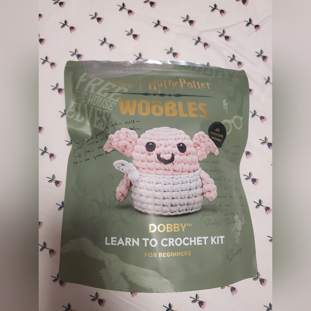 Harry Potter Dobby Woobles Crochet Kit